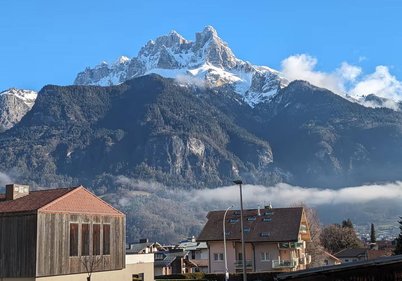 Ganze Wohnung, Le Doran - Terrasse & Vue Mont Blanc in Sallanches, Pays du Mont-Blanc