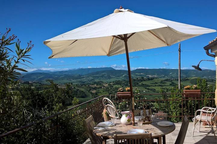 Ferienhaus für 5 Personen, mit Terrasse und Garten