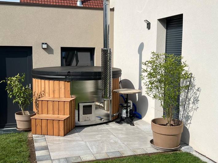 Location de vacances pour 13 personnes, avec Jacuzzi et Terrasse ainsi que Jardin et Piscine dans Merxheim