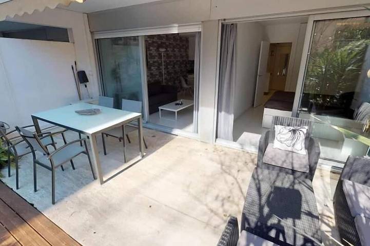 Ferienwohnung für 4 Personen, mit Terrasse und Garten sowie Pool in Menton - 4