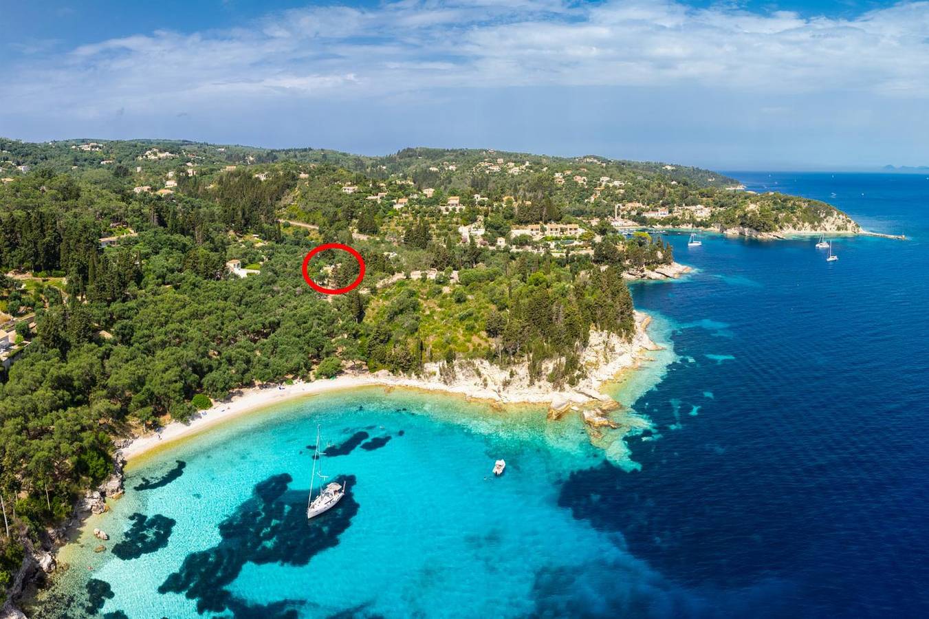 Ganze Wohnung, Ferienwohnung für 2 Personen mit Terrasse in Paxos