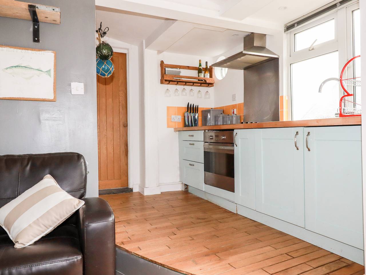 The Moonbeach Cabin in Gorran Haven, Cornwall