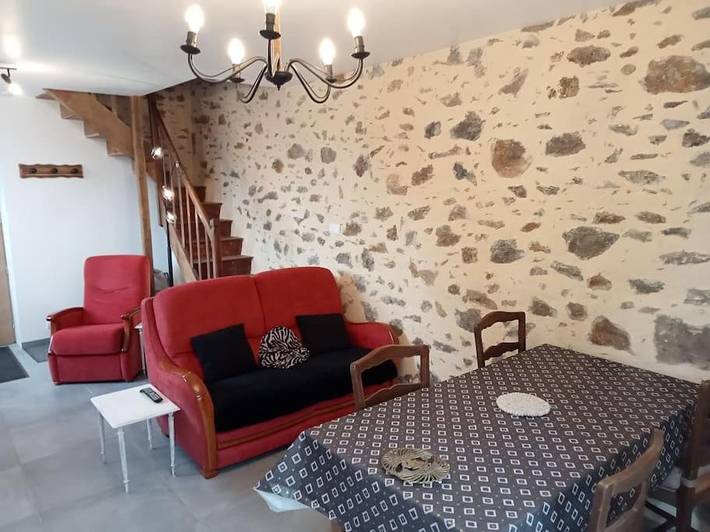 Maison de vacances pour 4 personnes, avec vue et terrasse