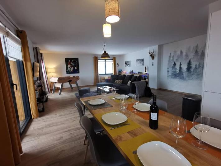 Chalet pour 10 personnes, avec balcon et vue dans La Mongie - 4
