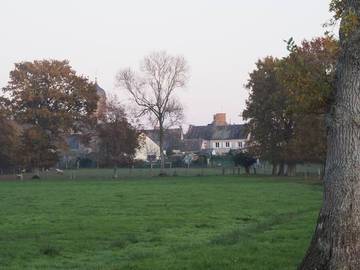 Gîte pour 13 personnes, avec jardin et vue à Bacilly