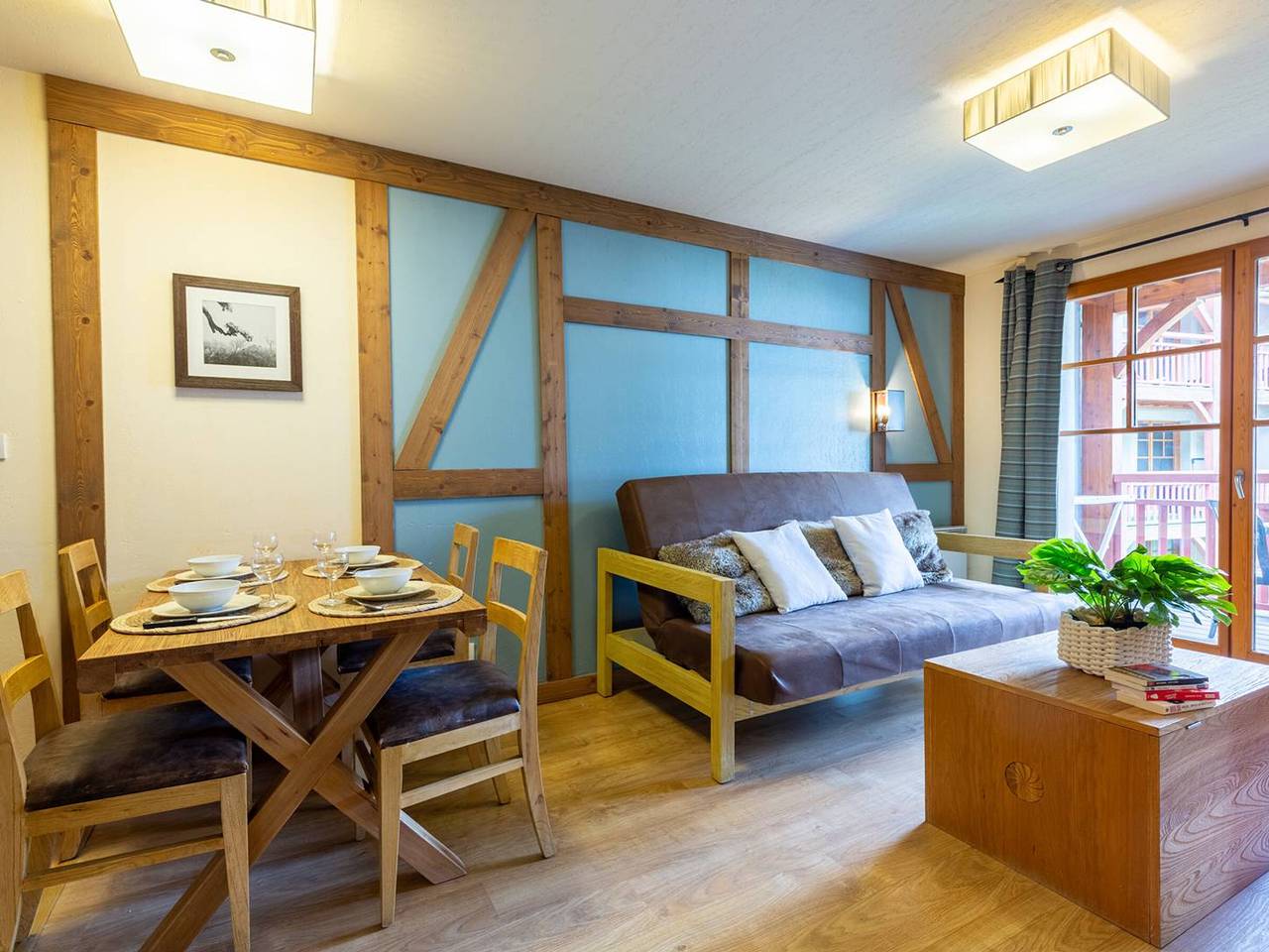 Entire apartment, Central apartment with pool, sauna and Wifi in Saint-Lary-Soulan, Pyrenees National Park