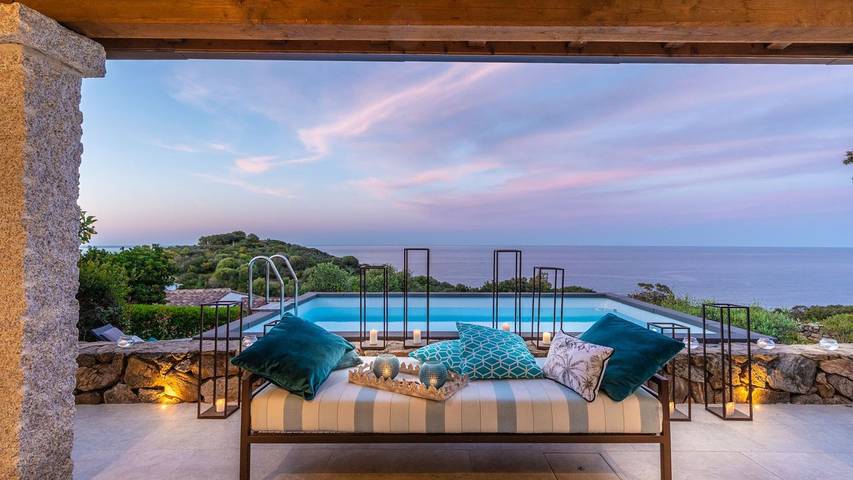 Casa vacanza per 4 persone, con piscina e giardino nonché terrazza in Porto Ottiolu