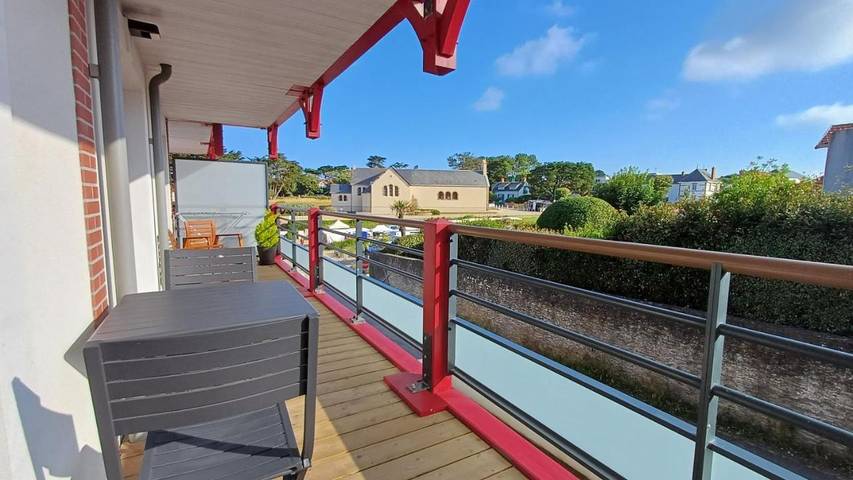 Gîte pour 3 personnes, avec balcon et vue dans Plage Du Port Meleu Prefailles - 3