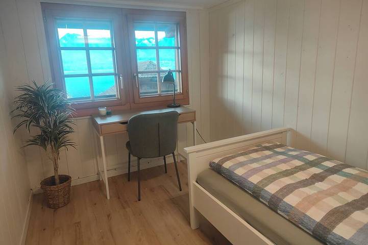 Ganze Wohnung, Marvelous 2-bedroom apartment in Oberhofen am Thunersee awaits you in Oberhofen am Thunersee, Thunersee