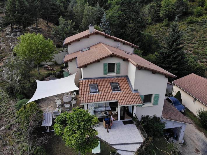 Cottage pour 3 personnes, avec jardin à Accons