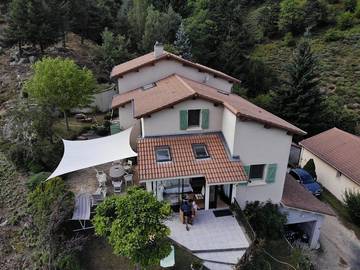 Cottage pour 3 personnes, avec jardin à Accons