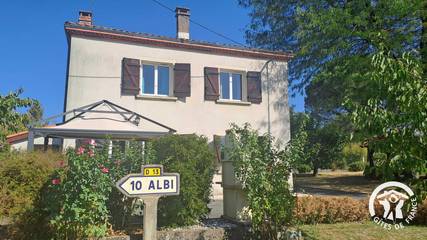Gîte pour 4 personnes, avec terrasse dans le Tarn