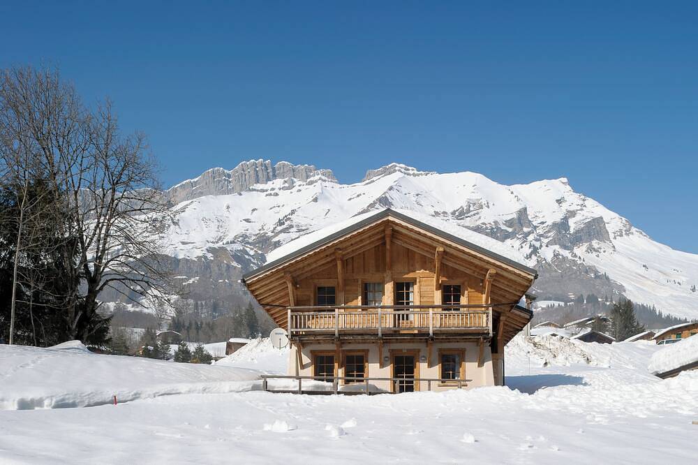 Chalet pour 8 Personnes dans La Giettaz, Région d'Albertville