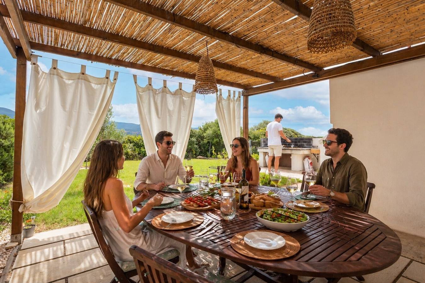 Ferienhaus 'Santa Caterina' mit Bergblick, Wi-Fi und Klimaanlage in Santa Caterina di Pittinuri, Cuglieri