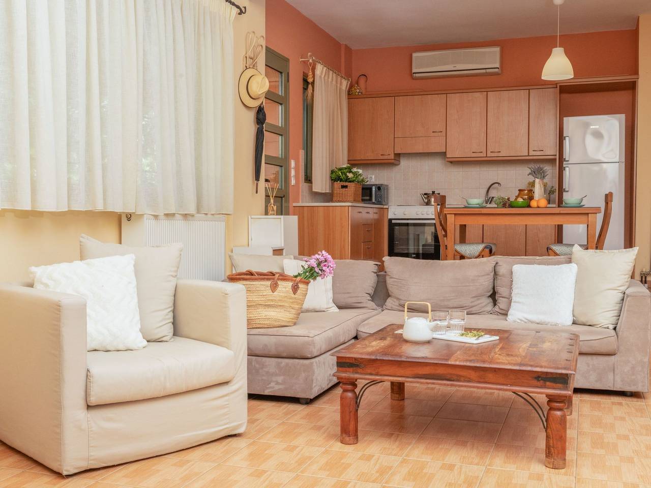 Haus in Nea Tirintha mit privatem Parkplatz in Nea Tiryntha, Argolis