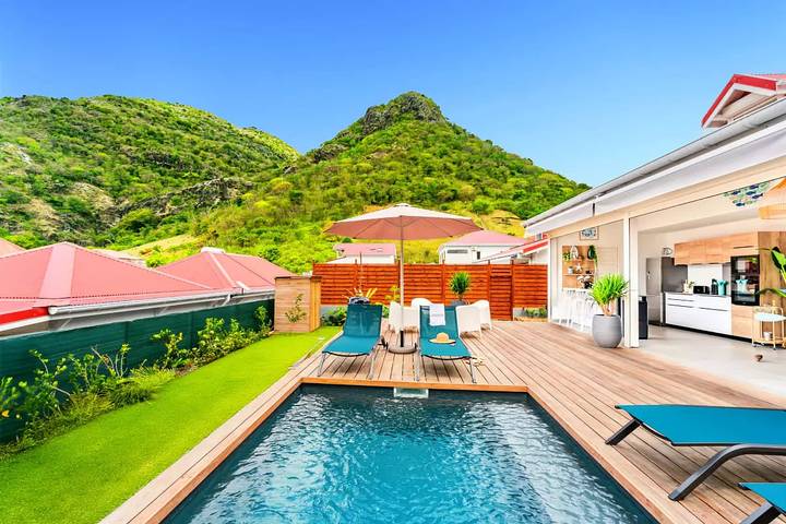 Location de vacances pour 6 personnes, avec piscine et jardin dans Les Saintes (Guadeloupe) - 2