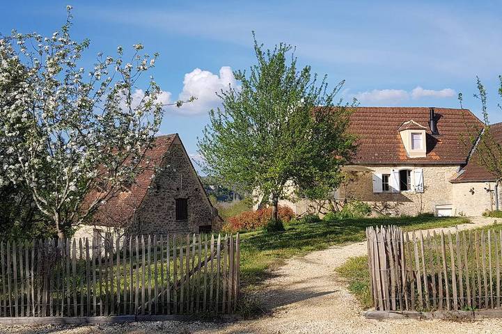 Maison d’hôte pour 4 personnes, avec jardin