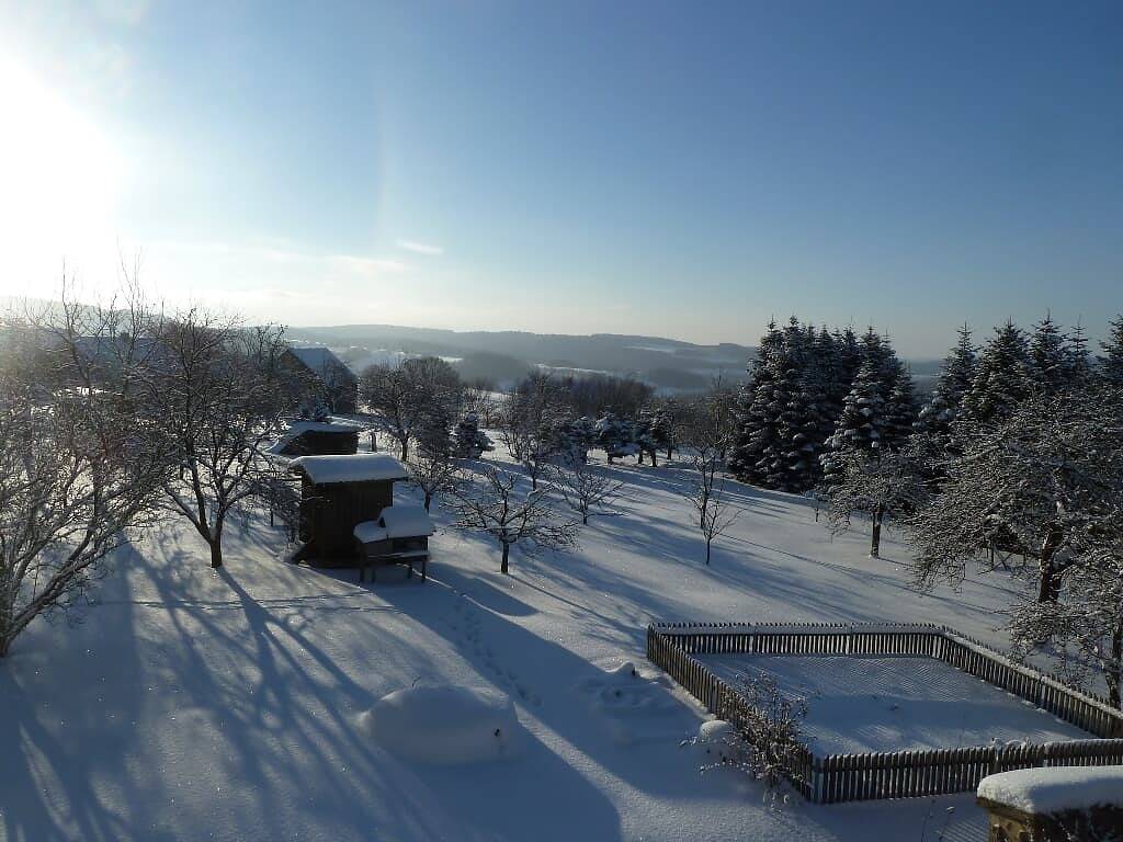Ganze Wohnung, Pension Ferienwohnungen Frey - Ferienwohnung 37qm F in Tännesberg, Naturpark Nördlicher Oberpfälzer Wald