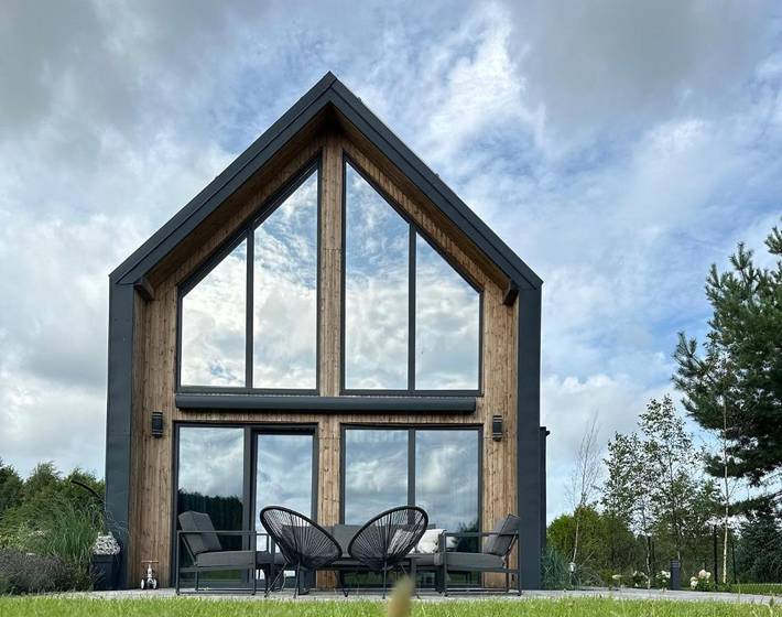 Lodge für 4 Personen, mit Ausblick und Garten sowie Terrasse, kinderfreundlich