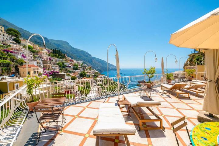 B&b per 3 persone, con giardino e panorama, con animali domestici a Positano