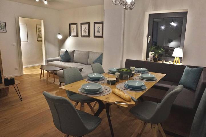 Ferienwohnung für 8 Personen, mit Terrasse und Garten sowie Ausblick in Bad Freienwalde - 3