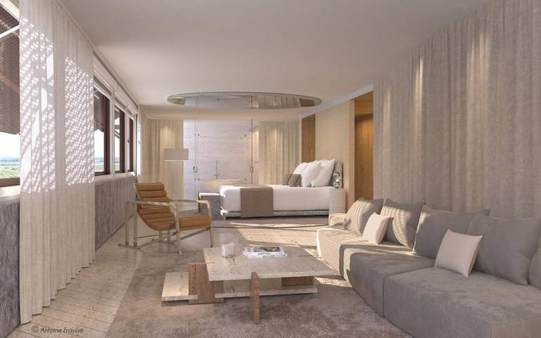 Hôtel pour 2 personnes, avec jardin ainsi que vue et piscine, animaux acceptés à Bouliac - 4