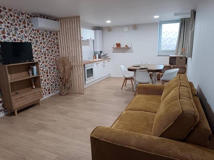 Gîte pour 2 personnes, avec Terrasse à Villerest