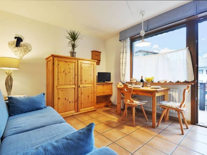 Appartamento per 4 persone, con Balcone in Val di Fassa