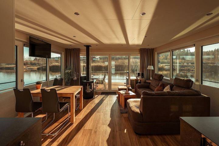 Ferienhaus für 4 Personen, mit Seeblick und Terrasse sowie Ausblick in Sachsen - 3