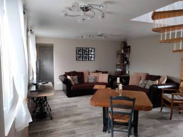 Gîte pour 6 personnes, avec terrasse dans Tocqueville-sur-Eu