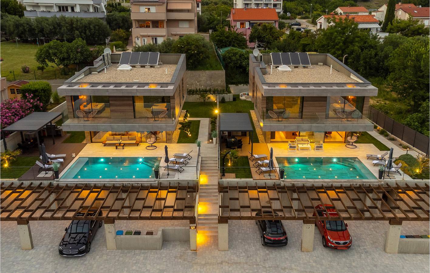 Charmante 2-Zimmer-Wohnung mit Pool, WLAN und 1,5 km entferntem Strandzugang in Baska, Krk