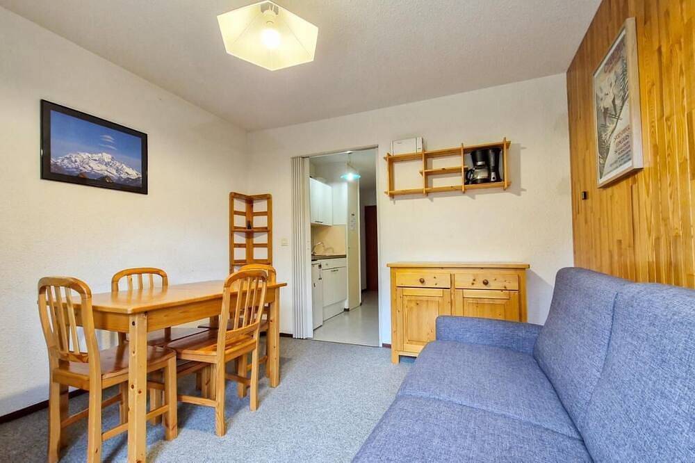 Appartement entier, À 300m des pistes de ski, 2ème étage, vue pistes de ski, remise en forme, balcon, télévision in Flaine, Arâches-la-Frasse