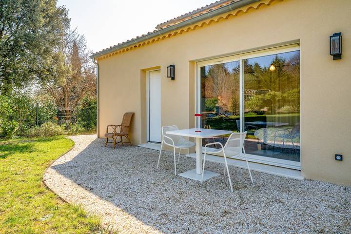 Gîte pour 3 personnes, avec jardin, animaux acceptés