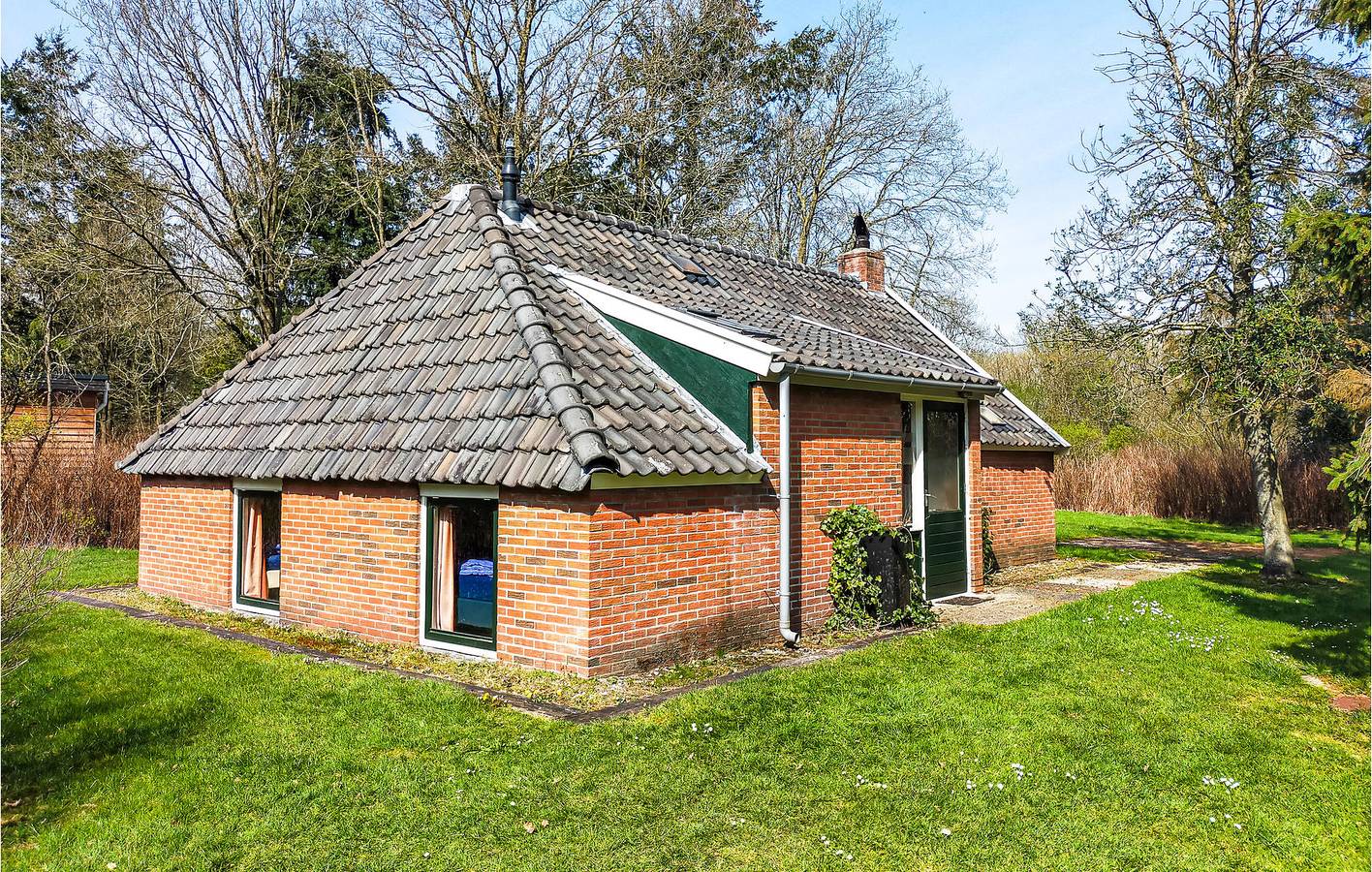 Ferienhaus für 3 Personen mit Garten in Regio Zwolle