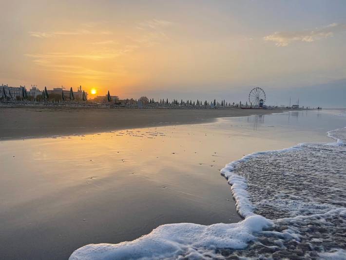 Vacation apartment for 4 people, with yard, with pets in Rimini