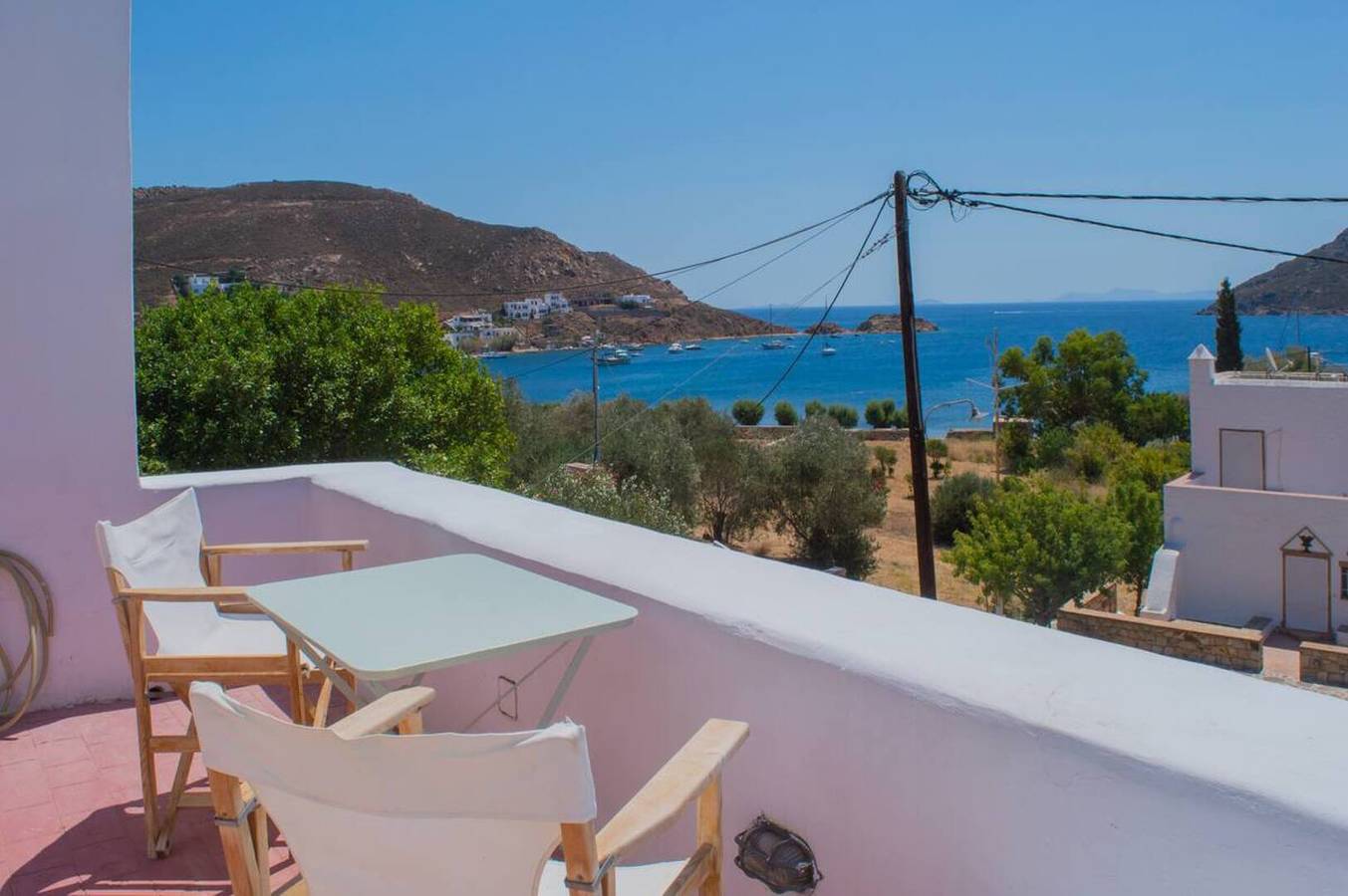 Apartamento entero, Sea View Patmos 2 Bd Flat with Balcony in Archipiélago del Dodecaneso