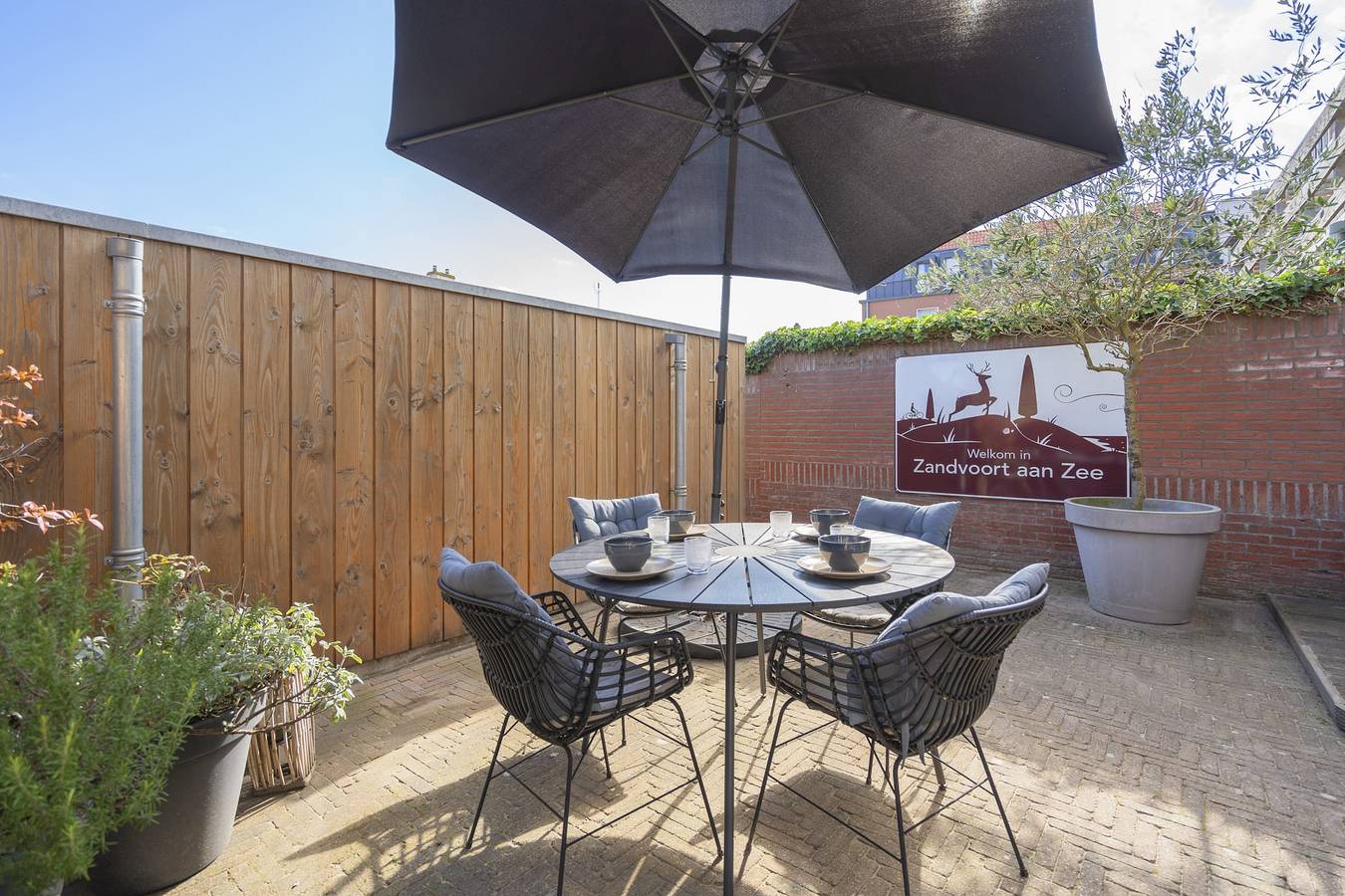 Appartement entier, Family Garden Apartment | Patio, parking gratuit in Zandvoort, Mer du Nord Pays-Bas