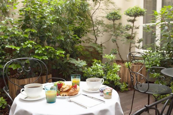 Hôtel pour 4 personnes, avec jardin