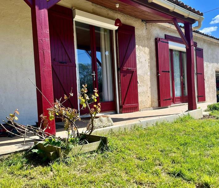 Maison de vacances pour 6 personnes, avec jardin et vue, animaux acceptés - 1