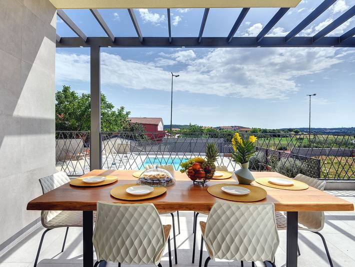 Villa pour 6 personnes, avec terrasse et piscine à Pomer - 2