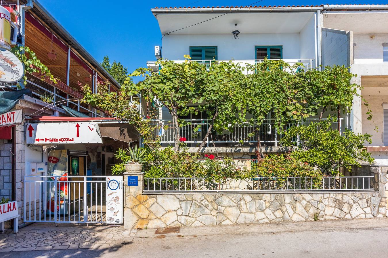 Entire apartment, One bedroom apartment with balcony and sea view Selce, Crikvenica A-19455-a in Selce, Primorje-Gorski Kotar