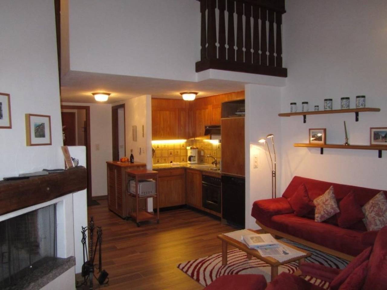 Ganze Wohnung, Residenz La Mora 19 in La Punt-Chamues-ch, Sankt Moritz