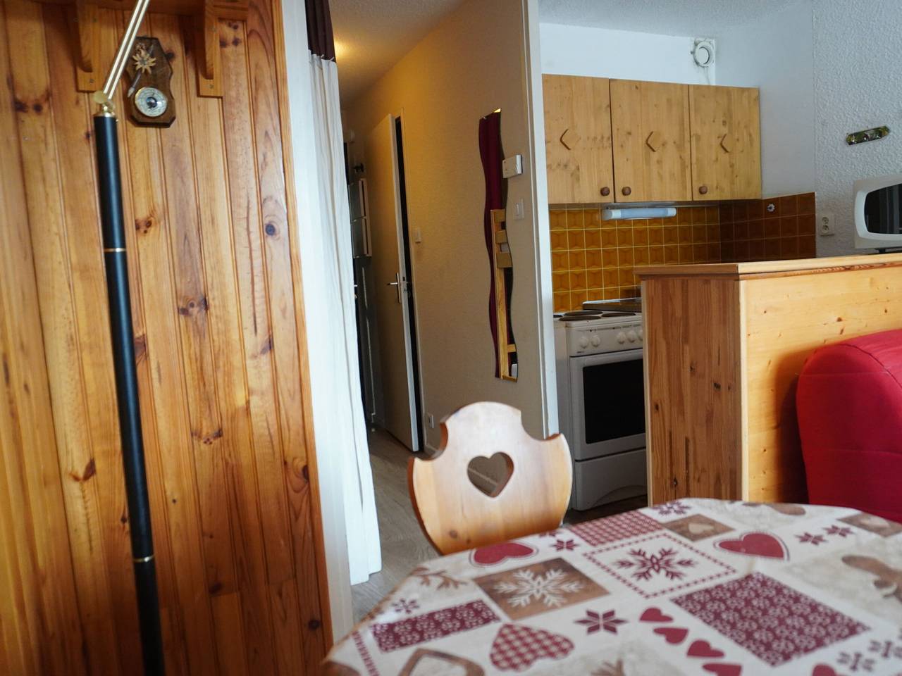 Entire studio, Comfortable studio for 4 with balcony in Saint-François-Longchamp in Saint-François-Longchamp, Le Grand Domaine