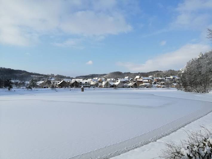 Ferienhaus für 6 Personen, mit Sauna und Ausblick sowie Seeblick und Garten am Edersee - 2