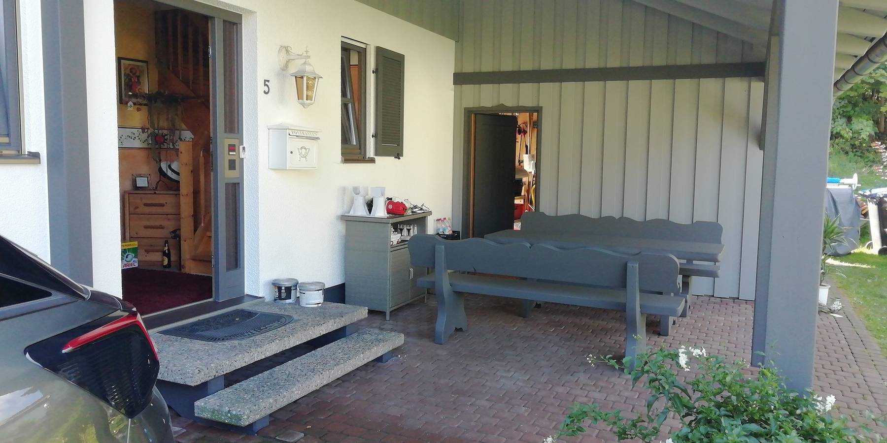 Apartamento de férias inteiro, Ferienwohnung Lanzinger inkl. Chiemgaukarte - Apartment 36sqm, expandable to 76sqm, balcony, 1 or 2 bedrooms, 1 living room in Alpes de Chiemgau, Ruhpolding