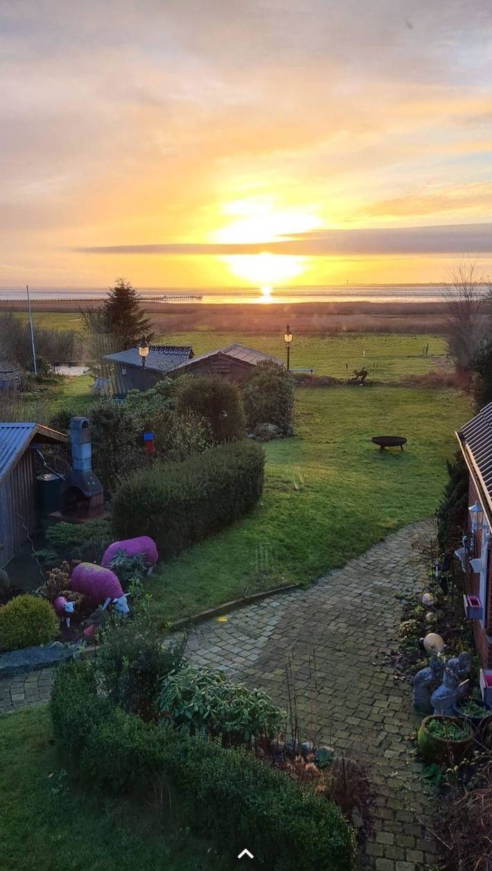 Ferienhaus für 4 Personen, mit Balkon und Terrasse sowie Garten in Husum