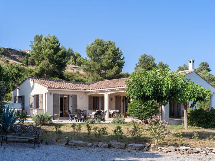 Ferienhaus für 6 Personen, mit Terrasse und Pool in Beaufort