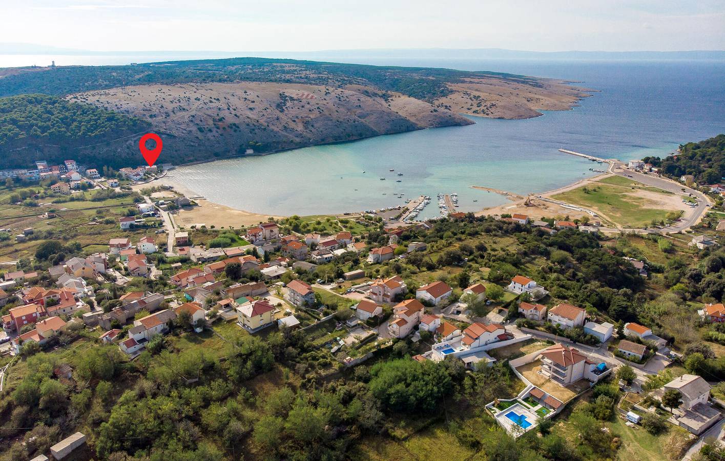 Ganze Ferienwohnung, Ferienwohnung für 4 Personen mit Terrasse in Lopar, Rab