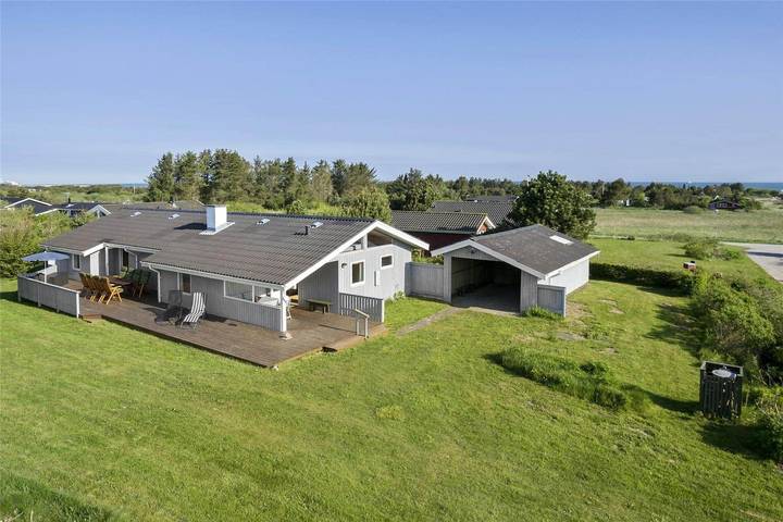 Ferienhaus für 6 Personen, mit Terrasse und Garten in Kjul Strand