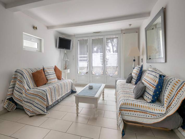 Appartement de vacances pour 4 personnes, avec jardin